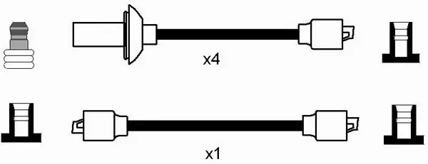Ignition Cable Kit 0948