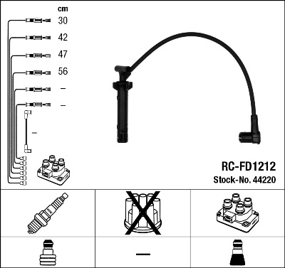 Ignition Cable Kit 44220