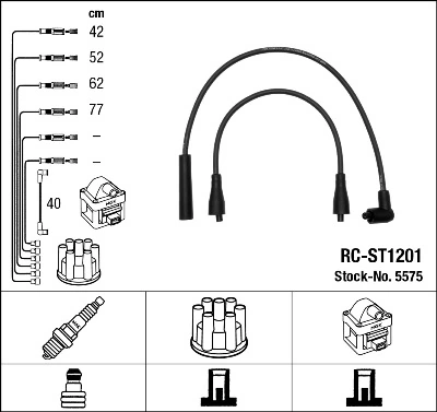 Ignition Cable Kit 5575