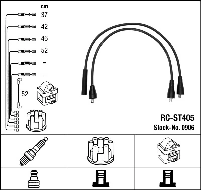 Ignition Cable Kit 0906