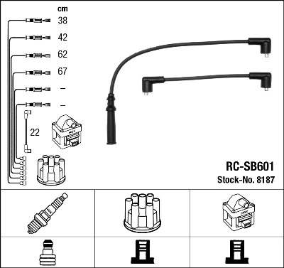 Ignition Cable Kit 8187