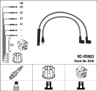 Ignition Cable Kit 8536