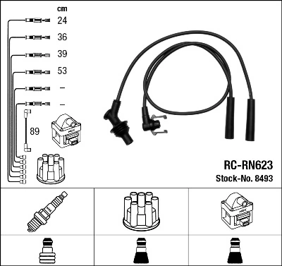Ignition Cable Kit 8493