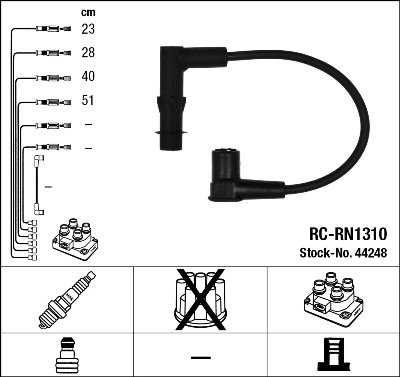 Ignition Cable Kit 44248