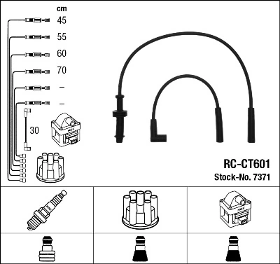 Ignition Cable Kit 7371