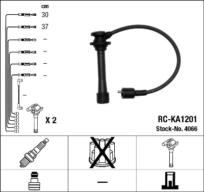 Ignition Cable Kit 4066