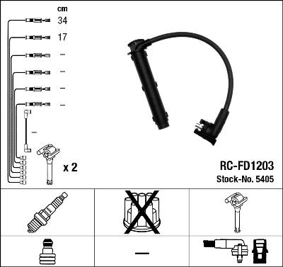 Ignition Cable Kit 5405