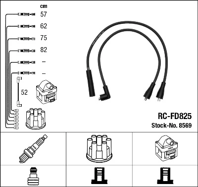 Ignition Cable Kit 8569
