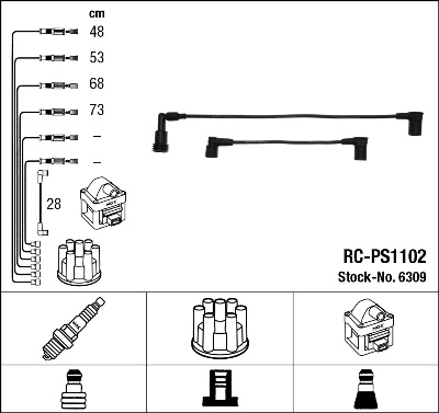 Ignition Cable Kit 6309