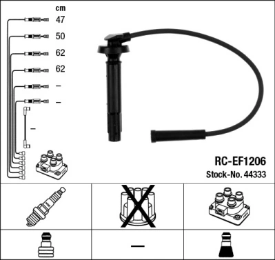 Ignition Cable Kit 44333