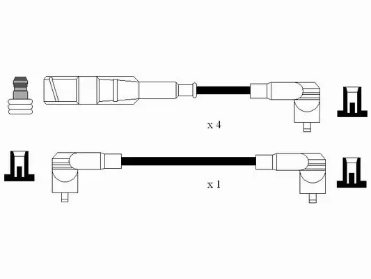 Ignition Cable Kit 0958