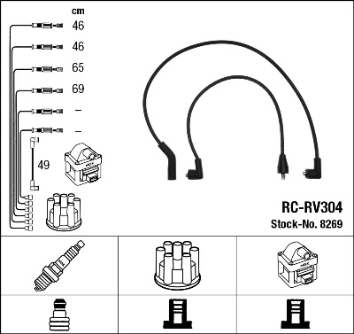 Ignition Cable Kit 8269