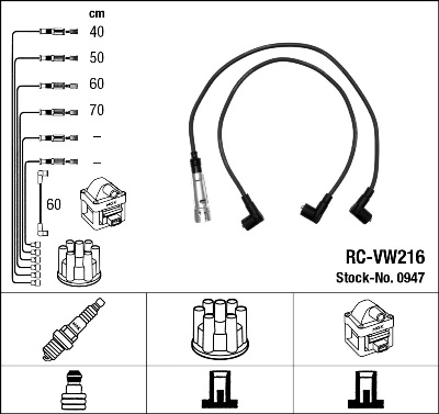 Ignition Cable Kit 0947