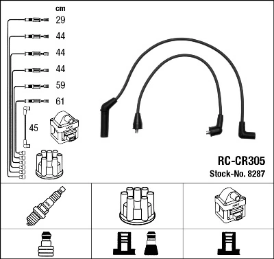 Ignition Cable Kit 8287