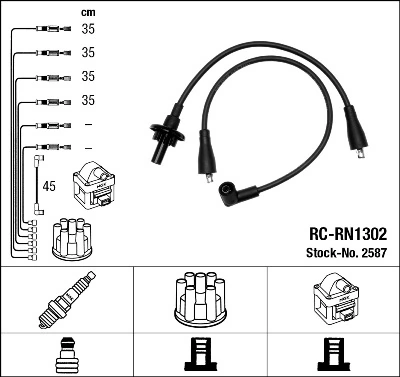 Ignition Cable Kit 2587