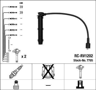 Ignition Cable Kit 7705