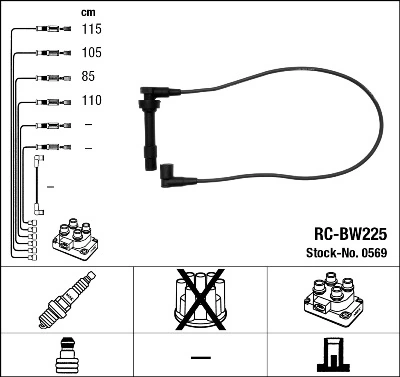Ignition Cable Kit 0569