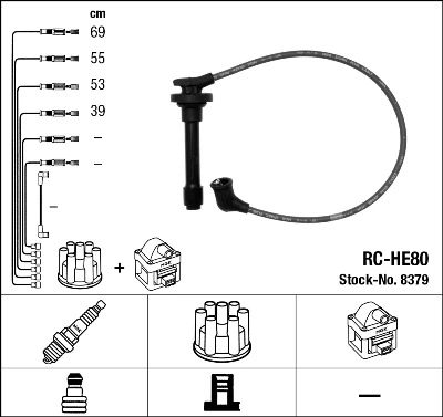 Ignition Cable Kit 8379