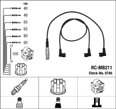 Ignition Cable Kit 0746