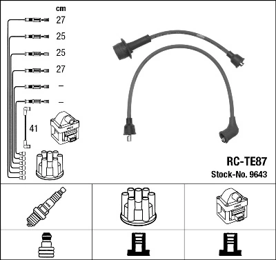 Ignition Cable Kit 9643