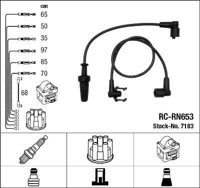 Ignition Cable Kit 7183