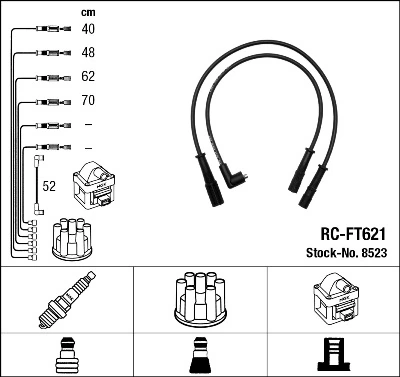 Ignition Cable Kit 8523
