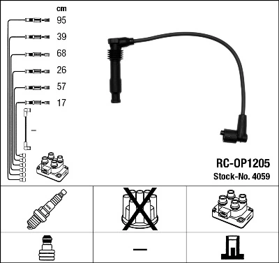 Ignition Cable Kit 4059