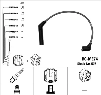 Ignition Cable Kit 5071