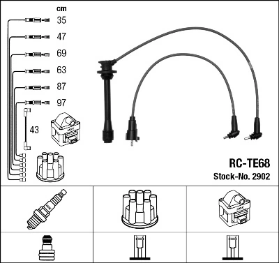 Ignition Cable Kit 2902
