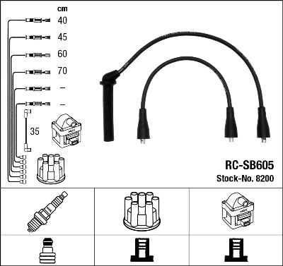 Ignition Cable Kit 8200
