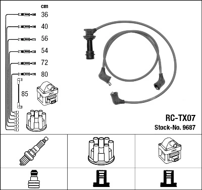 Ignition Cable Kit 9687