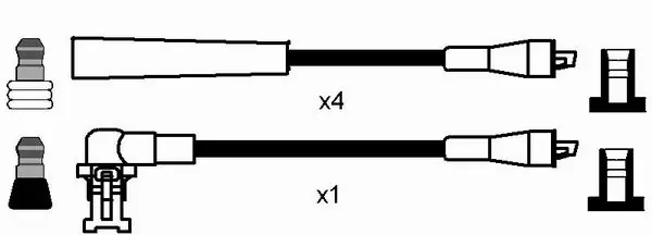 Ignition Cable Kit 7153