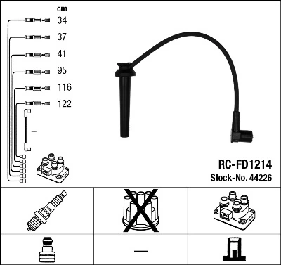 Ignition Cable Kit 44226