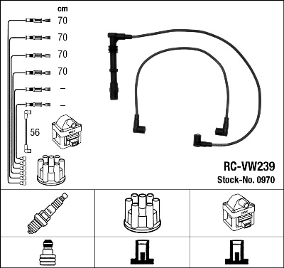 Ignition Cable Kit 0970