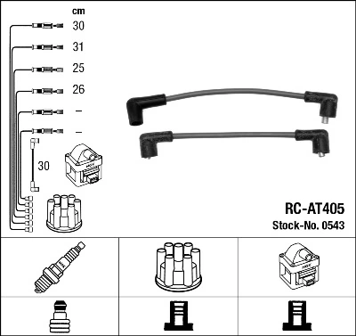 Ignition Cable Kit 0543