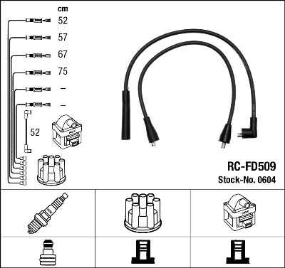 Ignition Cable Kit 0604