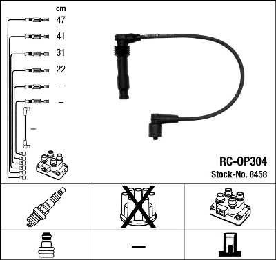 Ignition Cable Kit 8458
