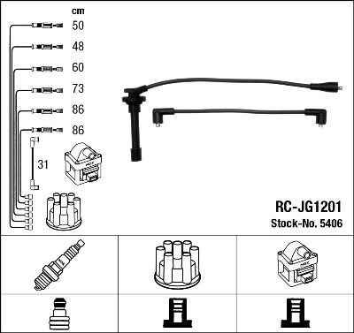 Ignition Cable Kit 5406