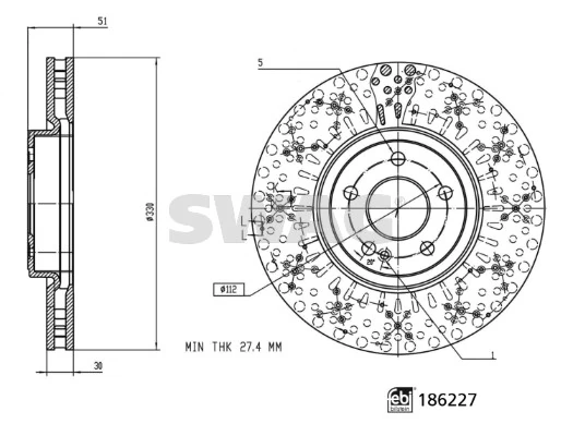 Brake Disc 33 11 0318