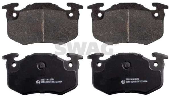 Brake Pad Set, disc brake 60 91 6189