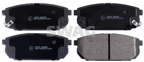 Brake Pad Set, disc brake 91 91 6524