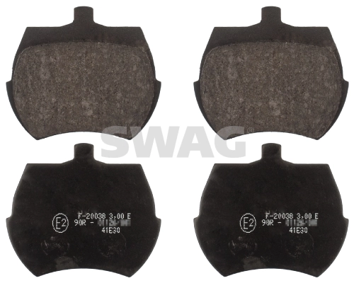 Brake Pad Set, disc brake 22 11 6201