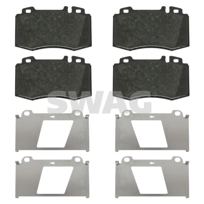 Brake Pad Set, disc brake 10 91 6481