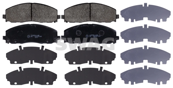 Brake Pad Set, disc brake 70 11 6061