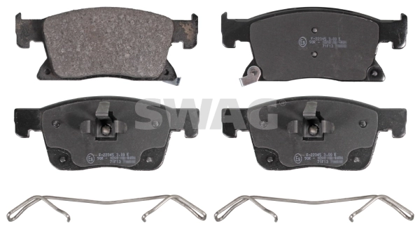 Brake Pad Set, disc brake 40 91 6914