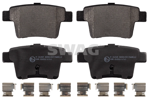 Brake Pad Set, disc brake 50 91 6571