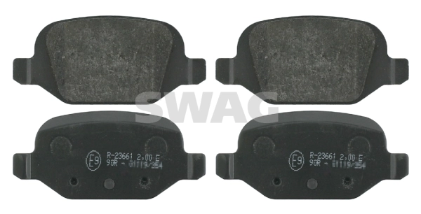 SWAG Brake Pad Set, disc brake 70 91 6370
