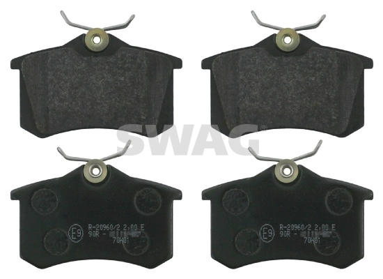 SWAG Set Pad Brek, Brek Piring 30 91 6146