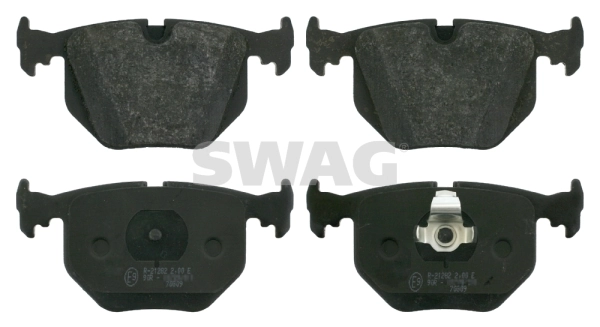 Brake Pad Set, disc brake 20 91 6175