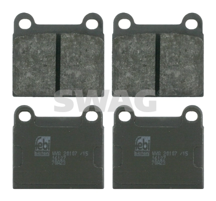 Brake Pad Set, disc brake 10 91 6127